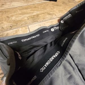 Haggar expandomatic slacks gray size 42x29